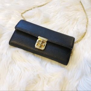 Black Wallet Crossbody